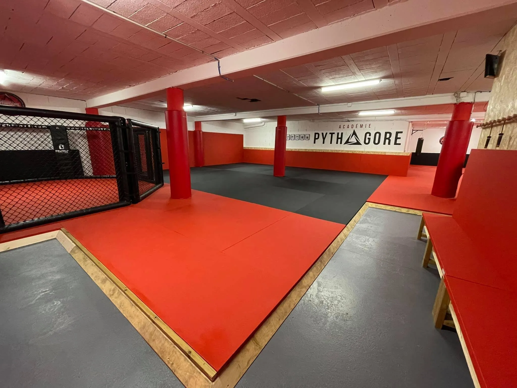 Le dojo de l’Académie Pythagore à Angoulême, vue 1