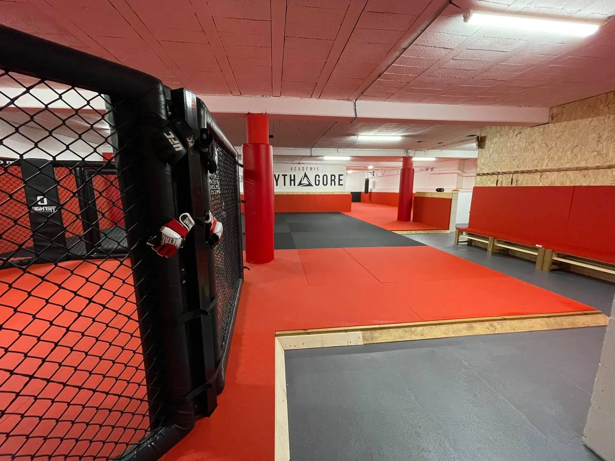 Le dojo de l’Académie Pythagore à Angoulême, vue 2